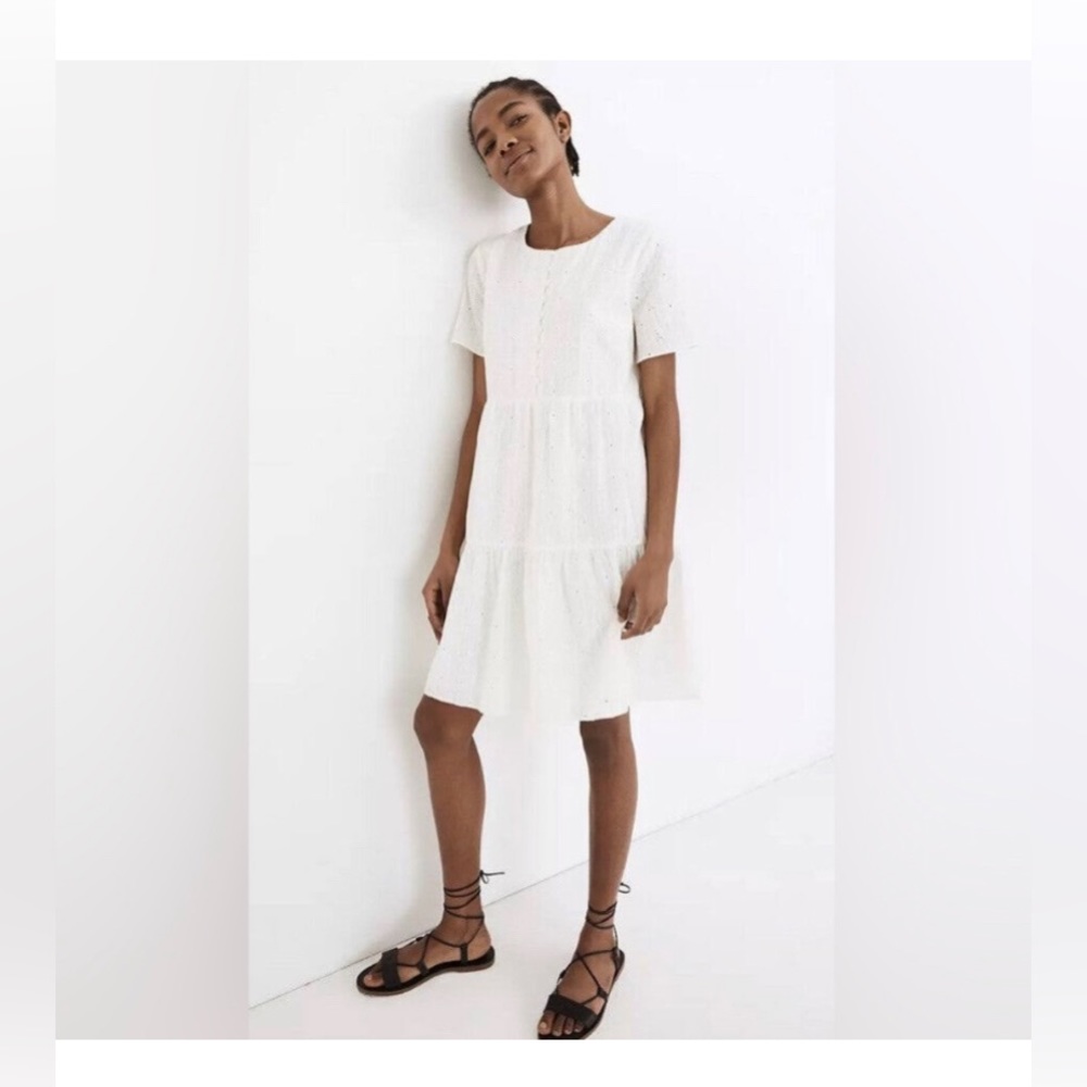Madewell Eyelit dress